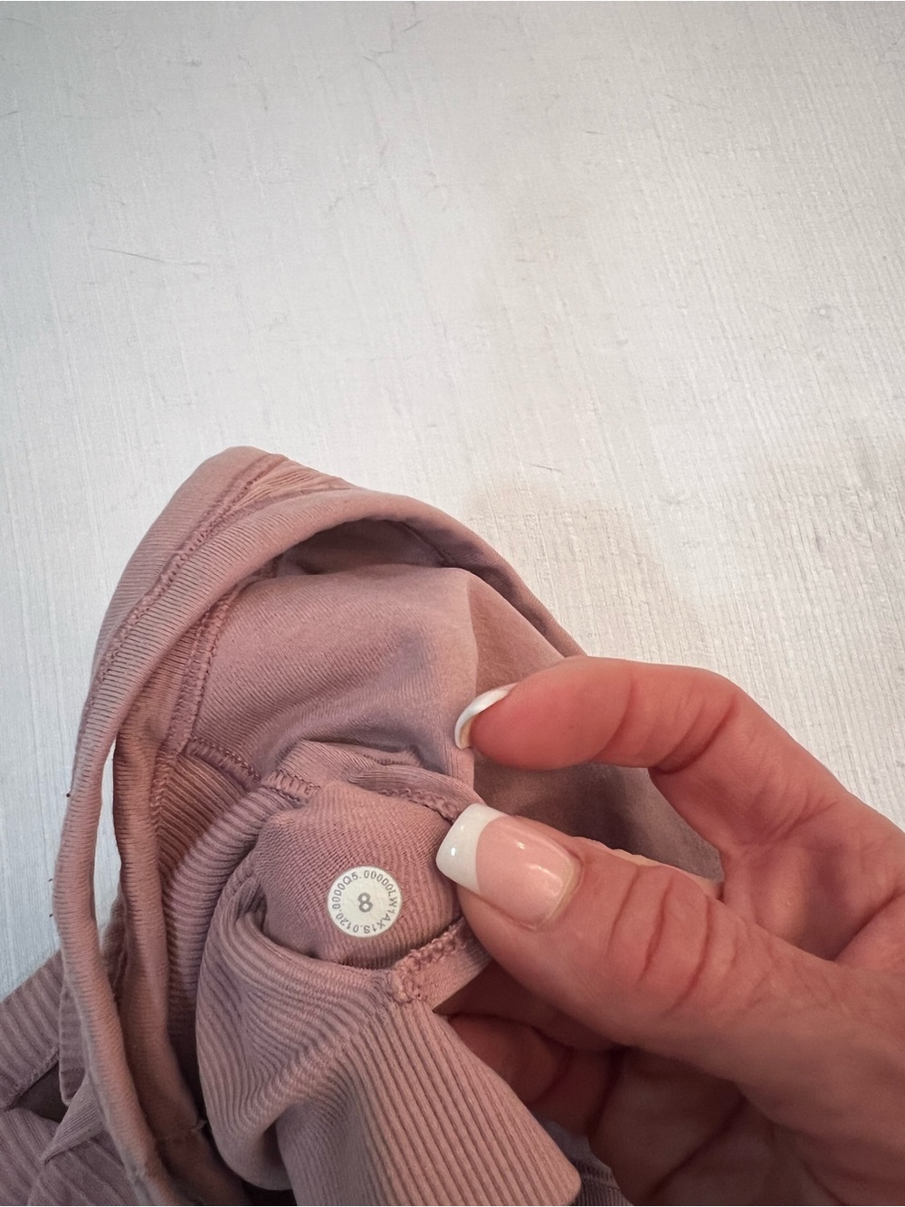 lululemon athletica Ribbed Racerback Tank - Mauve - Picture 2 of 3